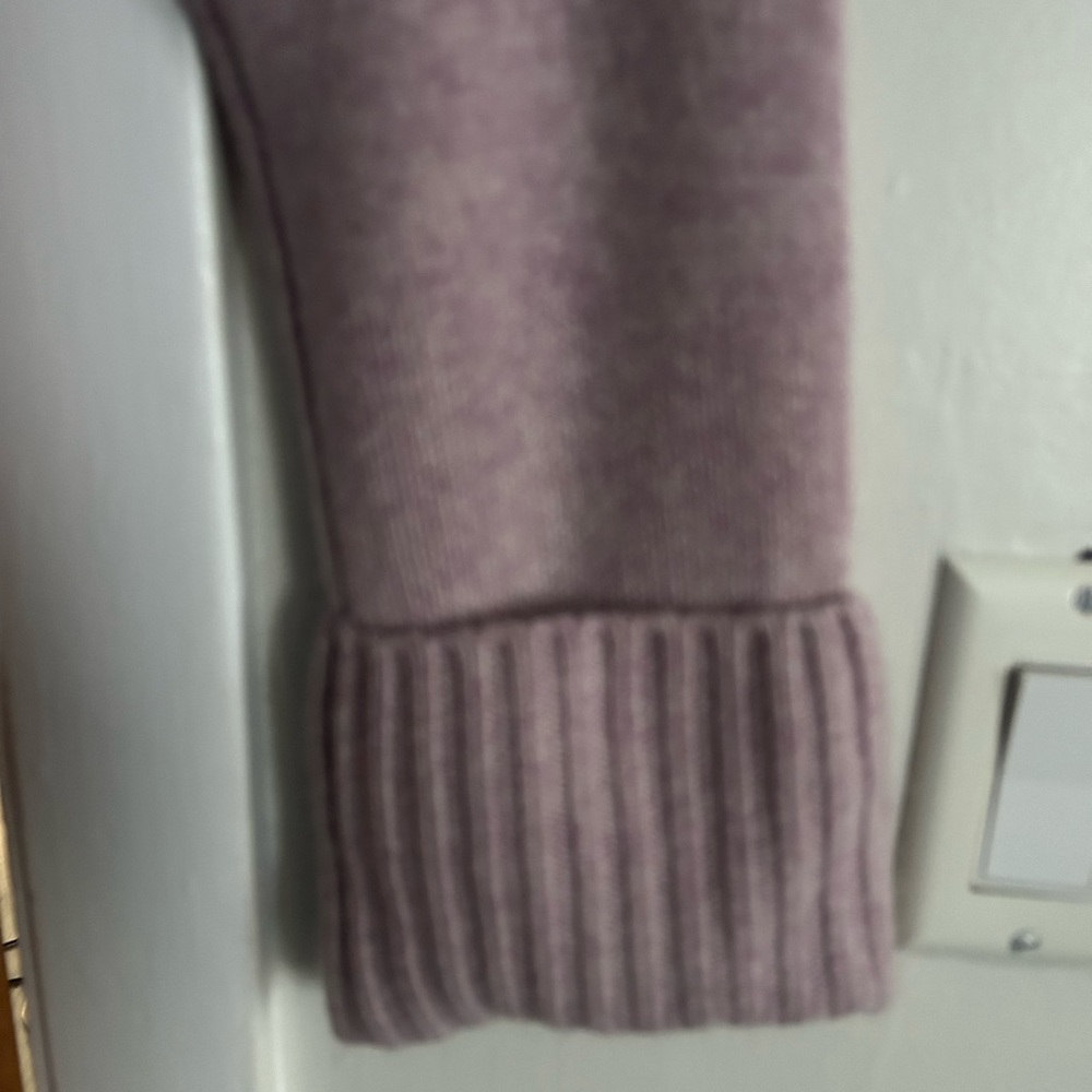 NWT Jason Wu Dusty Purple Cashmere Sweater Size Large - Picture 6 of 6